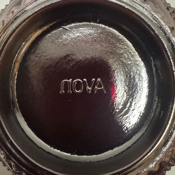 Ruby Red Glass Bowl Set - Picture 3 of 6